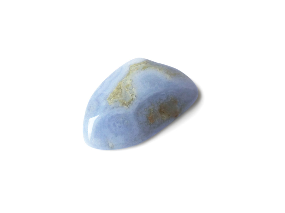 Chalcedon blau